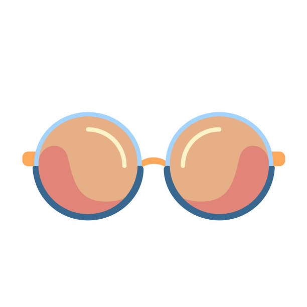 Cartoon Cute Sunglasses Icon Illustration Isolated Stock Illustration -  Download Image Now - Hippie, Sunglasses, Beach - iStock