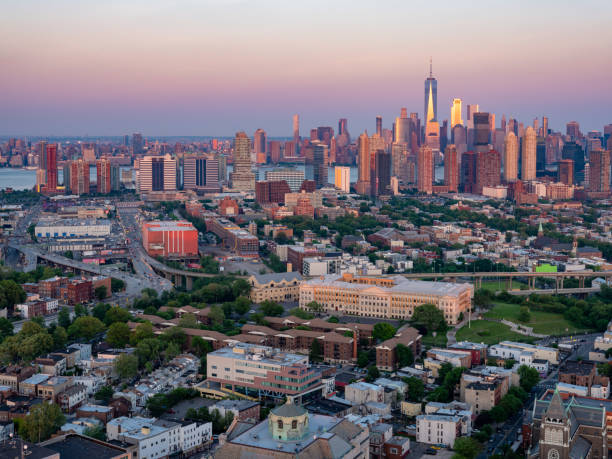 istock Jersey City at Night 1203386445