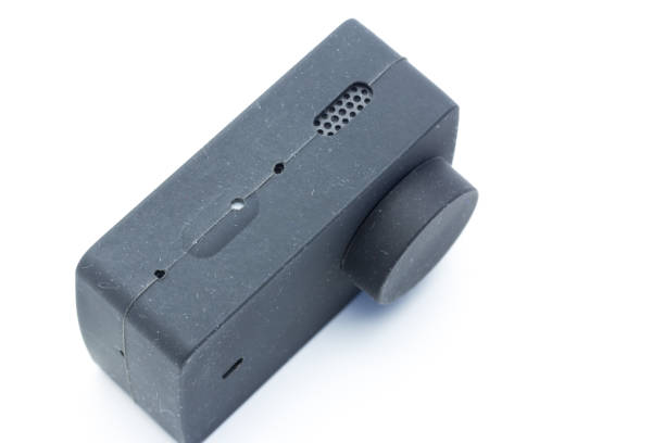 istock Photo camera with silicone protective cover 1203386581