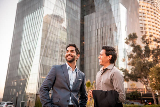 istock Businessmen in front of the office 1203388067