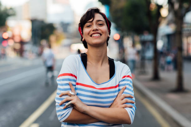 istock Beautiful woman posing 1203390399