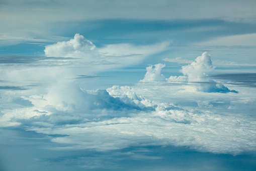 Cloudscape in the tropics.