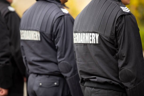 istock Gendarmery police uniform 1203395096