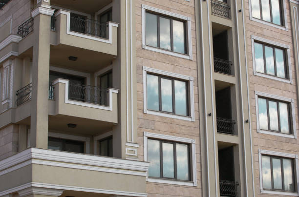 istock Modern Residential Building In A New Urban Environment 1203396649