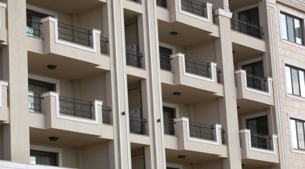 istock Modern Residential Building In A New Urban Environment 1203396655