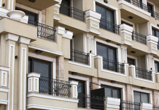 istock Modern Residential Building In A New Urban Environment 1203396672