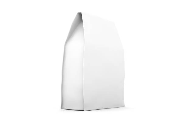 istock Shopping Bag Mock Up Template on White 1203399894