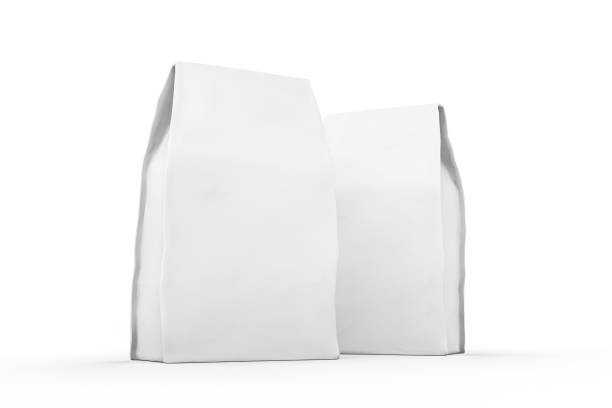 istock Shopping Bag Mock Up Template on White 1203400047
