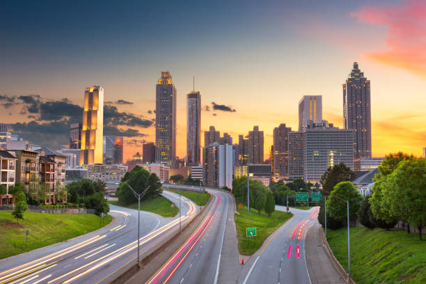 istock Atlanta, Georgia, USA Skyline 1203402649