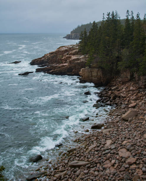 istock Small cove in Acadia National Park 1203415294