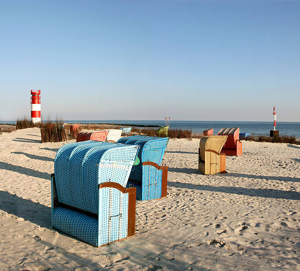 An outside view of the beach at Helgoland Dune in Germany At the beach of Helgoland Düne, Germany helgoland stock pictures, royalty-free photos & images