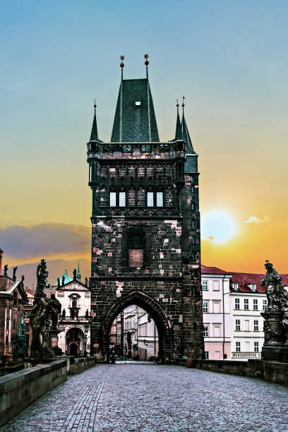 istock Lesser Town Charles Bridge Prague, Czech Republic 1203423487