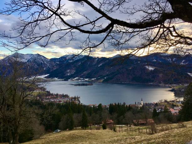 istock Spring at Schliersee, upper Bavaria. Sunny day, nature waking up 1203428647