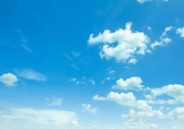 istock sky background and white clouds in the air. 1203435323