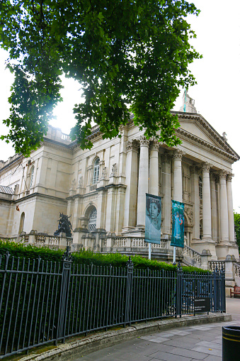 Tate Britain, the National Gallery in the Millbank area, on the banks of the Thames in London./ Millbank, London, UK/ 07-09-2017