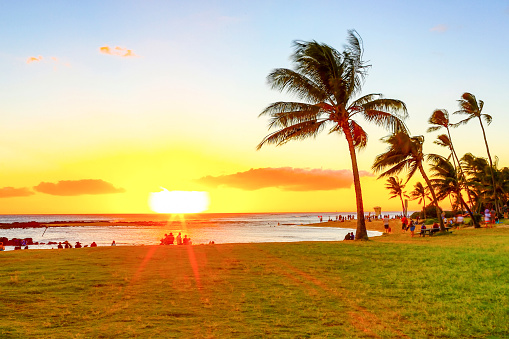 Tropical Beach Sunset