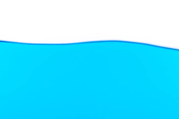 istock Water splash with bubbles of air on the white background 1203476264