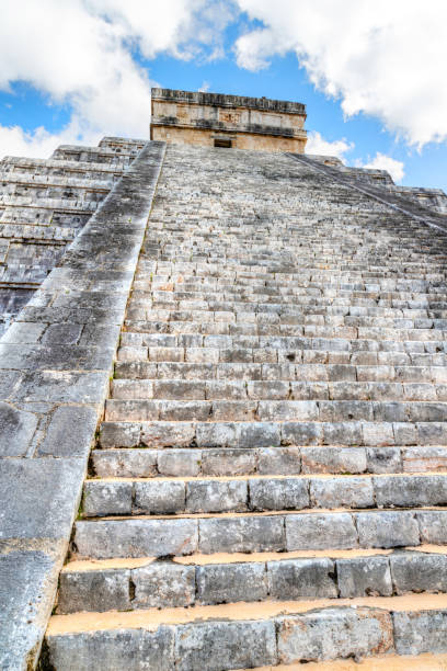 istock Pyramid of Kukulcan at Chichen Itza in Yucatan Peninsula, Mexico 1203477448