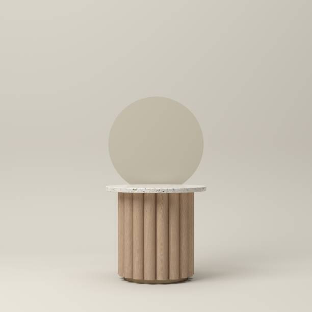 istock Abstract mock up scene with geometry shape podium. stock photo 1203483752