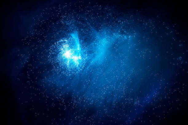 istock Fireworks against the night sky 1203503506