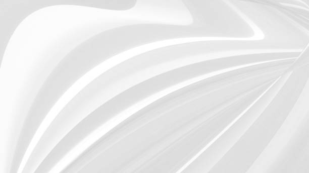 istock white fabric abstract curve shape decorative background. Beauty design gray soft textured 1203504167
