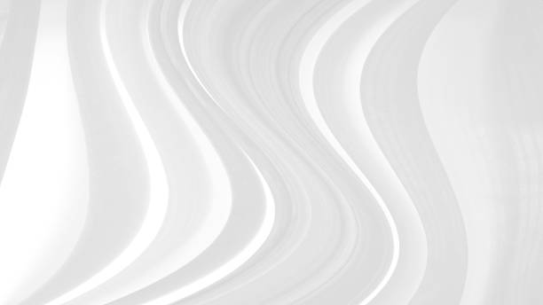 istock soft white fabric abstract curve slim shape decorative background. Beauty design gray textured 1203504206