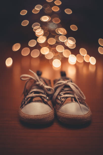 istock Baby shoes 1203506787