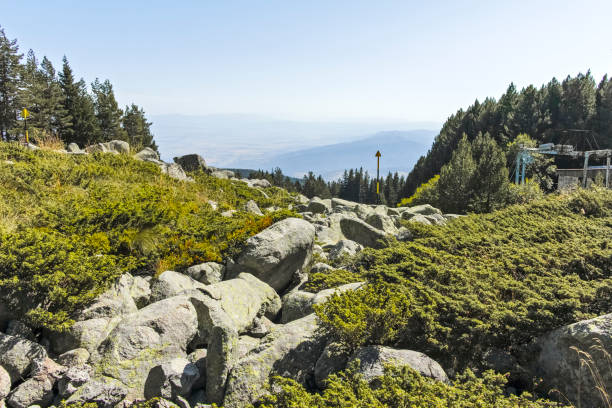 Landscape with Moraine at Vitosha Mountain, Bulgaria stock photo