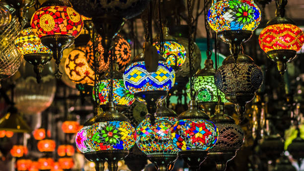 istock Istanbul Lantern Moroccan Lighting, Moroccan Lamp. Moroccan Style 1203509137