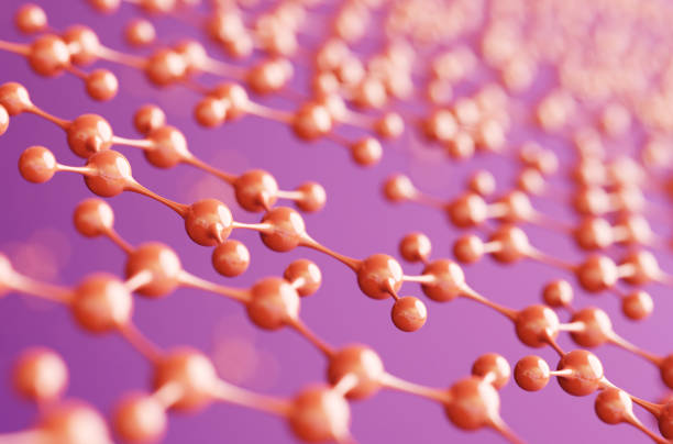 atom benzil a compound of hydrogen and carbon. - naphtha imagens e fotografias de stock