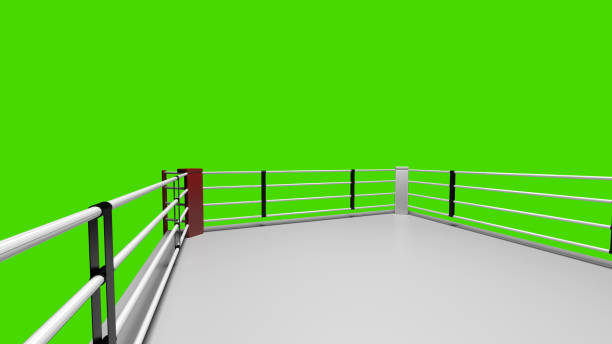 3dボクシングリング。 - boxing boxing ring rope three dimensional shape ストックフォトと画像