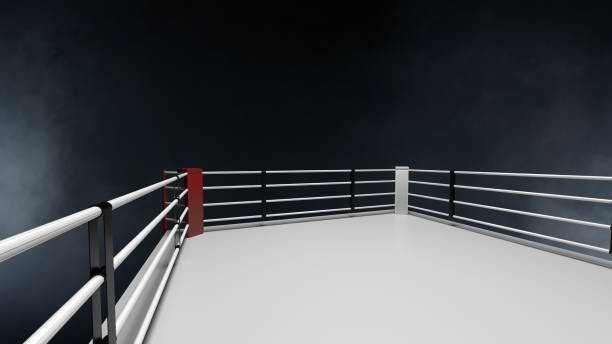 3dボクシングリング。 - boxing boxing ring rope three dimensional shape ストックフォトと画像