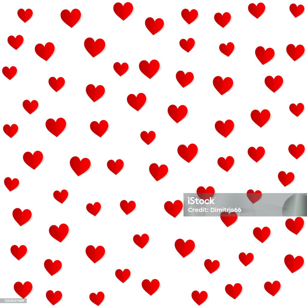 Trái Tim Giấy Gấp Mô Hình Liền Mạch Valentine Ngày Của Mẹ Thiệp ...