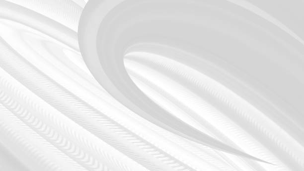 istock soft light fabric abstract fashion smooth curve shape decorative white background 1203529069
