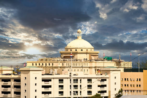istock Puerto Rico Capitol at Sunset 1203536637