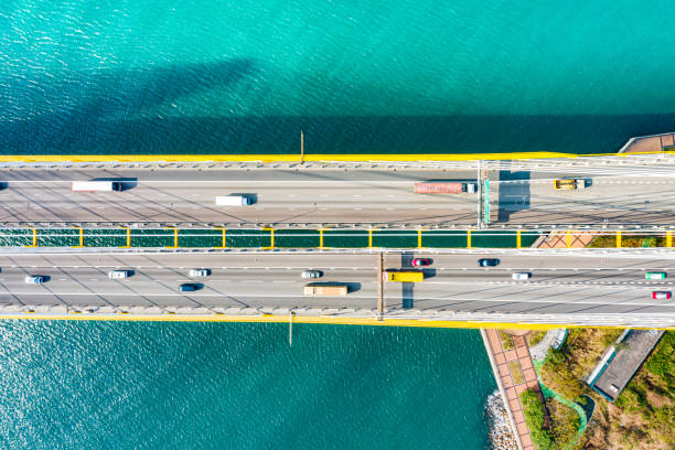 istock Ting Kau Bridge in Hong Kong 1203545281