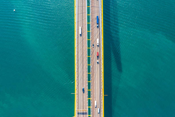 istock Ting Kau Bridge in Hong Kong 1203545297
