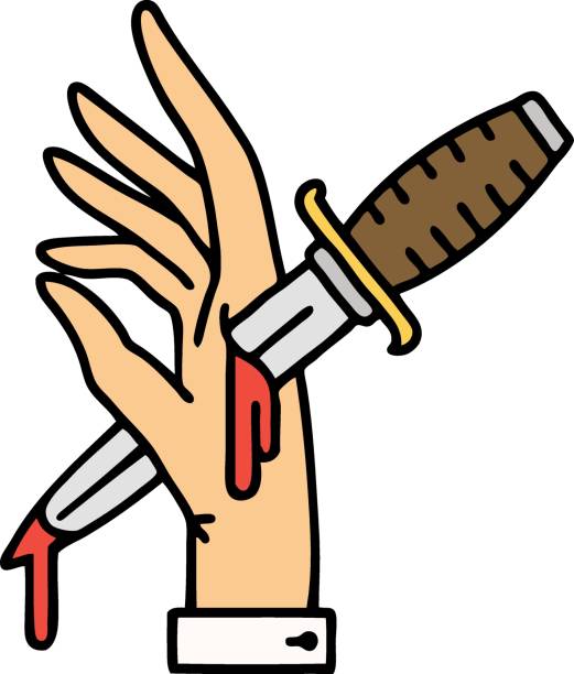 1,897 Stabbing Illustrations & Clip Art - iStock | Stabbing hanukkah, Knife  stabbing, Stabbing someone