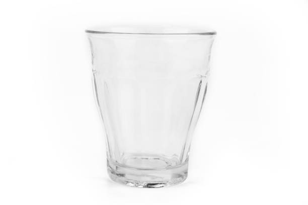 istock Old retro glass on a white background 1203549666