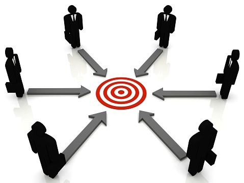 Competition target teamwork business strategy career