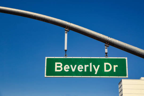 istock Beverly drive road sign in USA 1203557622