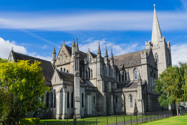 istock Gothic Cathedral of St. Patrick in Dublin in Ireland 1203560265