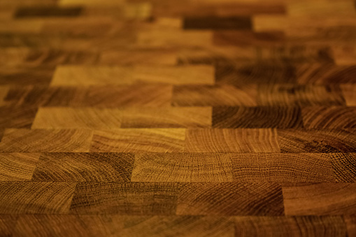 Wooden texture of glued beam. Laminate textures, cutting boards, fabrics.Wood texture background. Industrial lumber,glued beams Blurred background