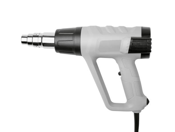 istock Industrial hair dryer isolated on white 1203568353