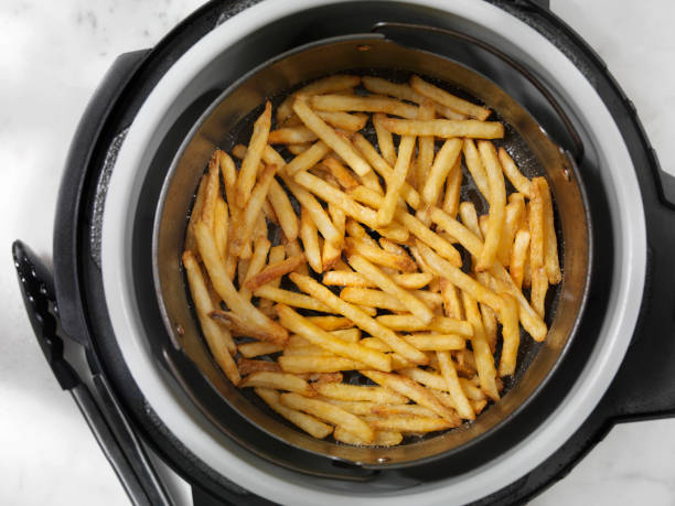 istock Air Fried, Crispy French Fries 1203579455