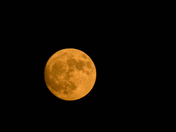 istock Photo of a beautiful full moon 1203582397
