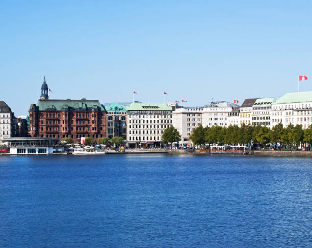 istock Hamburg Alster Lake in Germany 1203583088