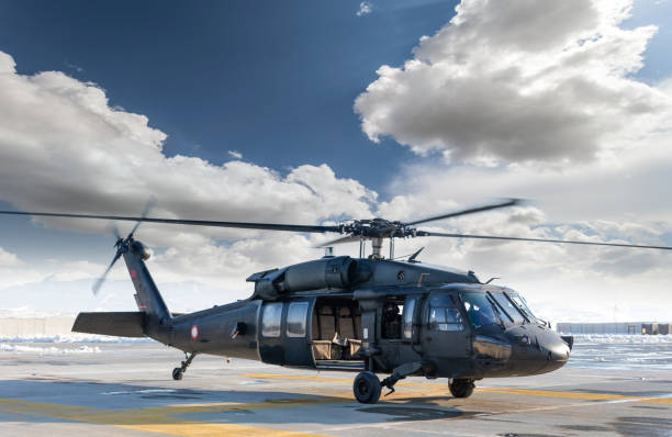 istock UH-60 Black Hawk military helicopter 1203583106