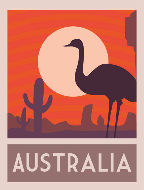 Cartoon Animals In Australian Outback Illustrations, Royalty-Free Vector  Graphics & Clip Art - iStock