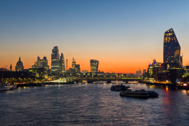 istock London skyline - Dawn on the Thames 1203587468